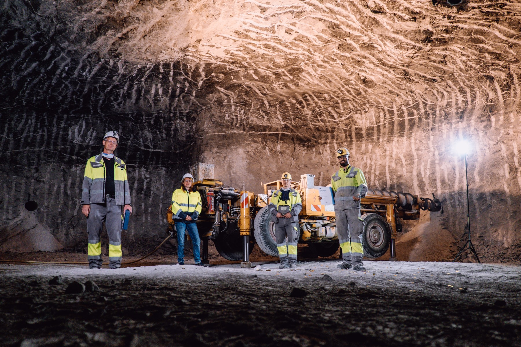 Die Ausbildung zum Bergbautechnologen ist vielfältig, spannend und mit viel Verantwortung verbunden.