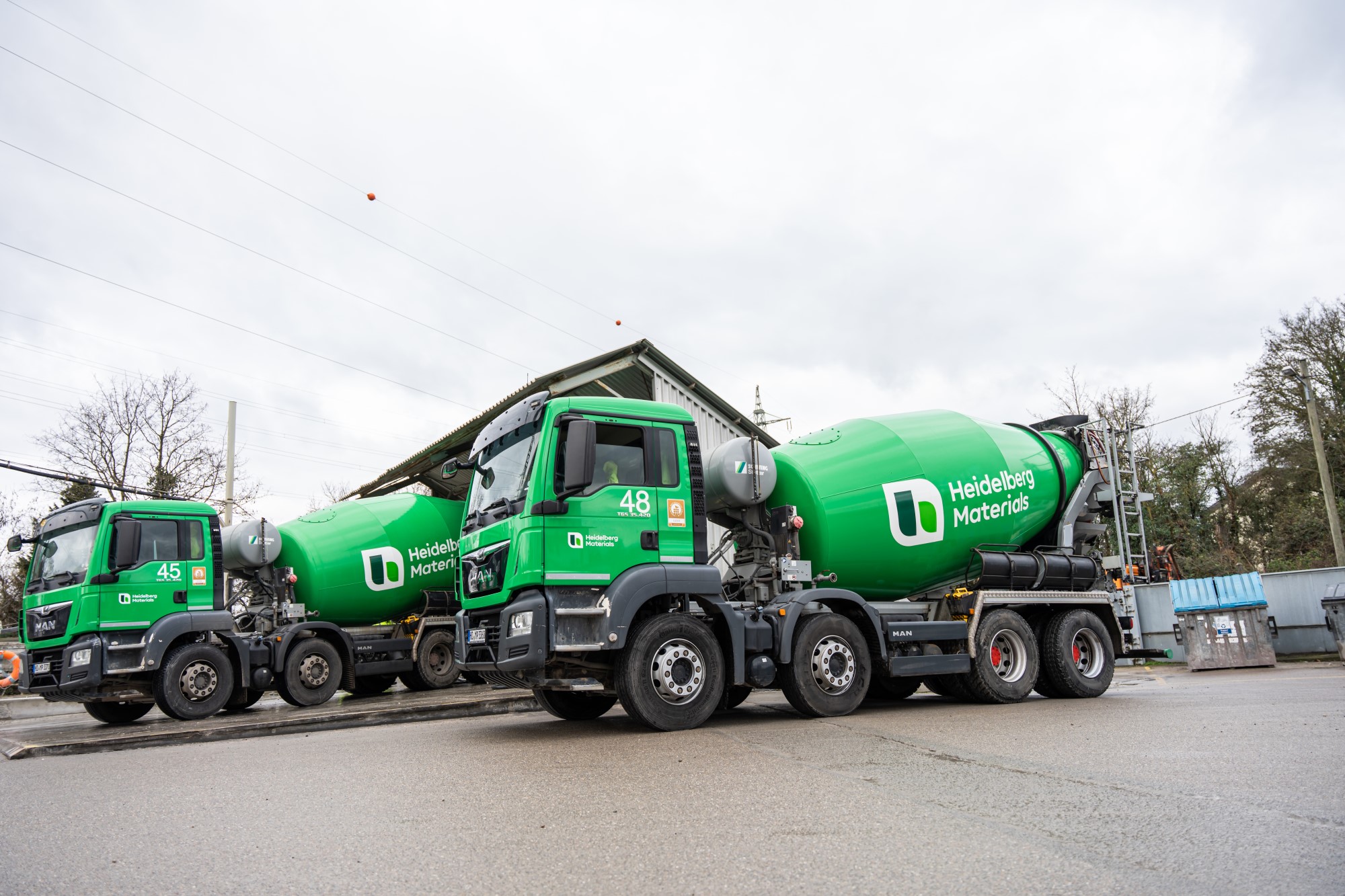 Unsere Fahrzeuge können alle Produkte der Frischbeton-Gruppe transportieren.