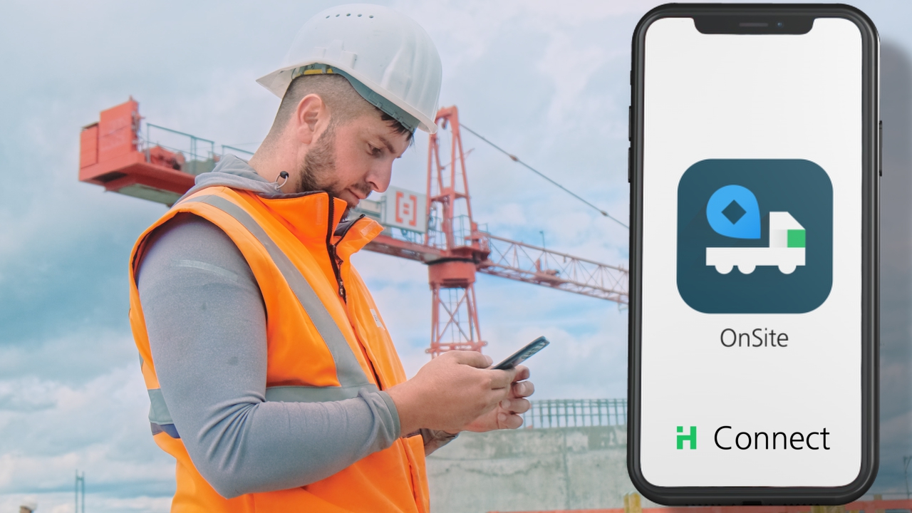 Mit der App "OnSite" haben Sie Baustellen und Beton-Bestellungen immer auf einen Blick auf Ihrem Smartphone! 