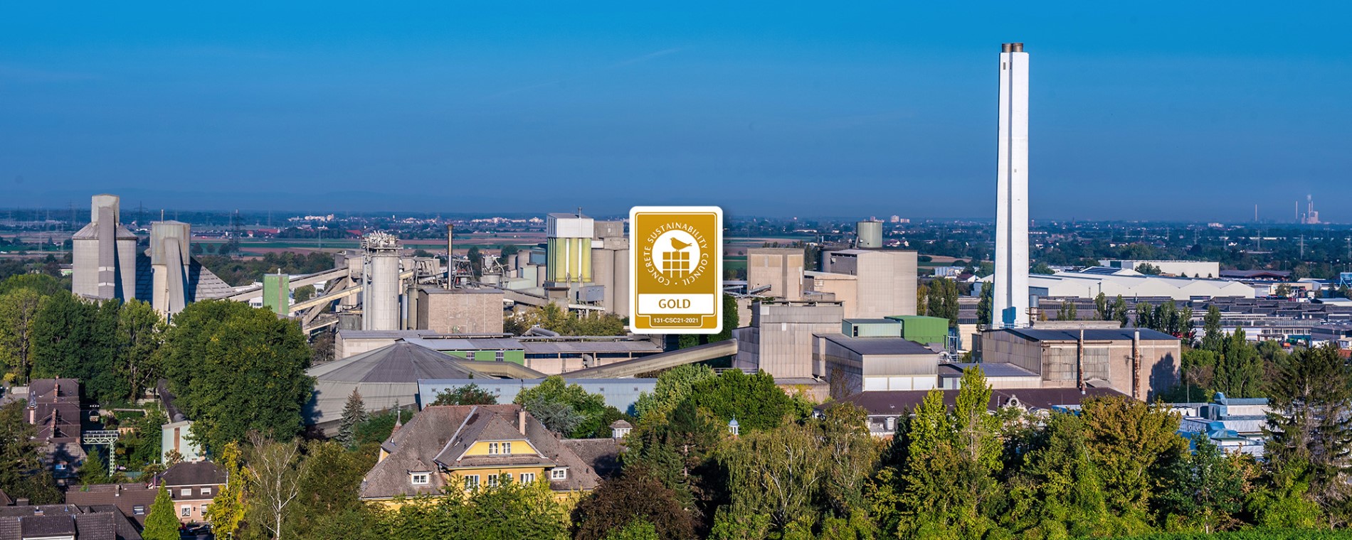 Das Zementwerk Leimen – Markenzeichen für eine leistungsfähige Produktion und Teil lebendiger Geschichte in der Region.