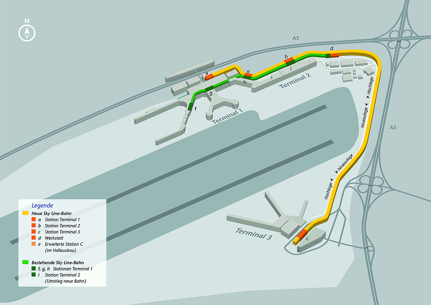 Die 5,6 Kilometer lange Strecke im Überblick