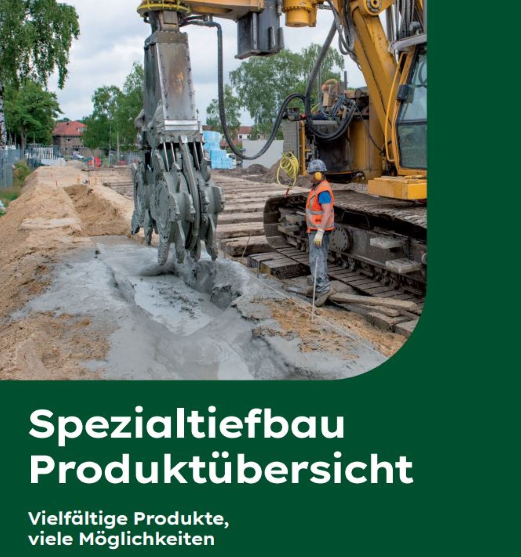 Thumbnail Spezialtiefbau Produktübersicht