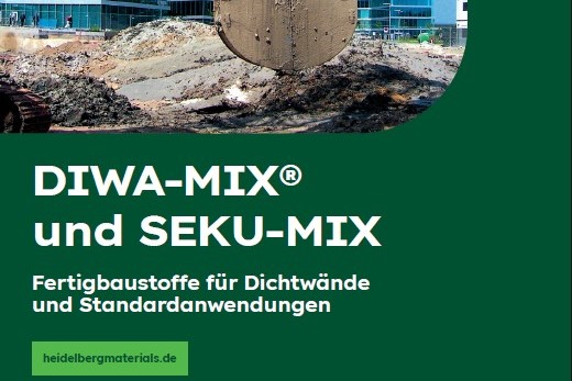 Fertigbaustoffe für Dichtwände und Standardanwendungen