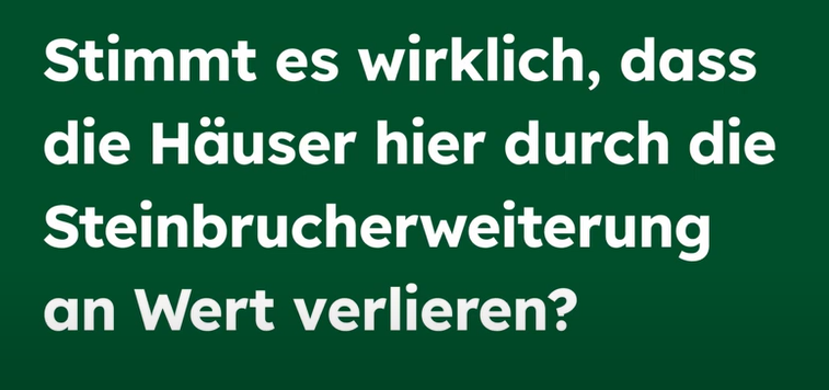 Immobilienwert: Verlieren Häuser durch den Steinbruch an Wert?