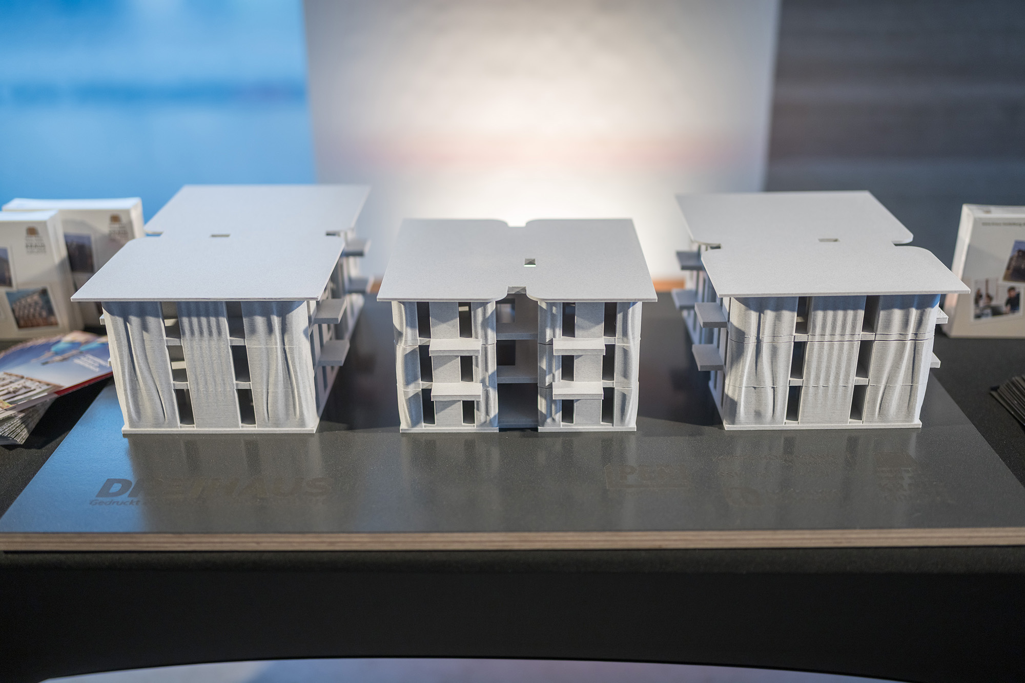 Das 3D-Modell des DREIHAUS-Konzeptes