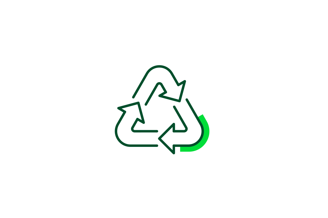 Icon für Recycling