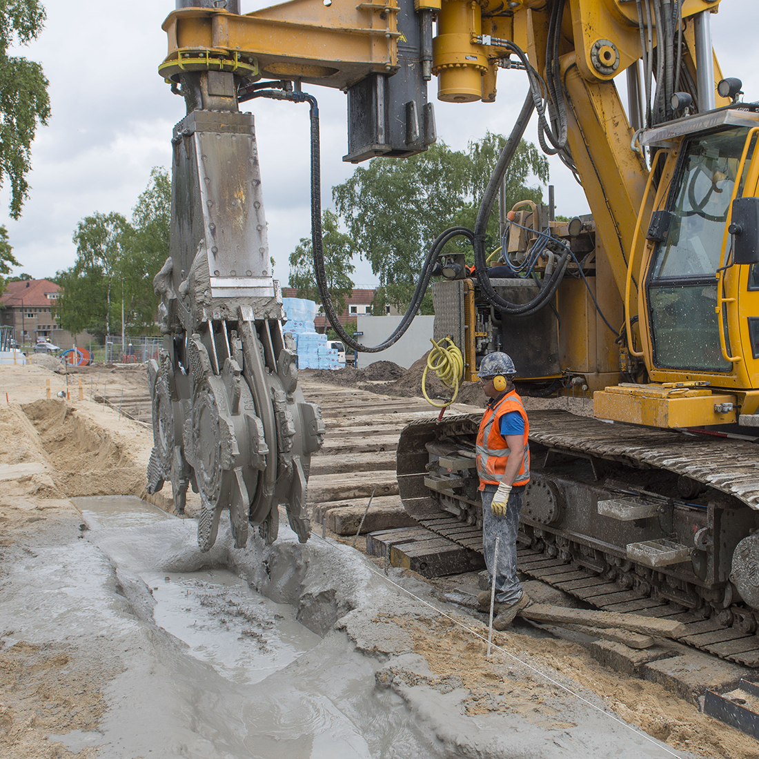 Ground-Mix ist speziell für die Anwendung im CSM/Soilmixverfahren entwickelt worden.