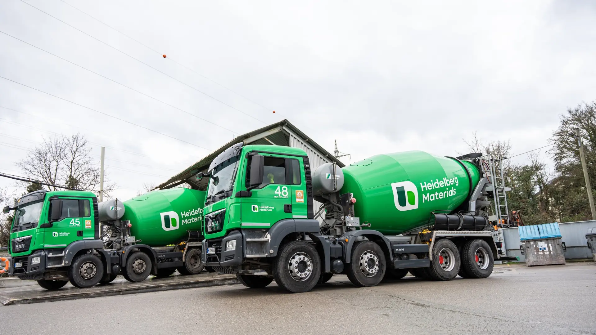 Unsere Fahrzeuge können alle Produkte der Frischbeton-Gruppe transportieren.