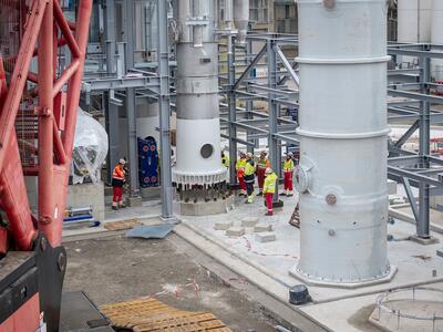 Bodenplatte aus R-Beton