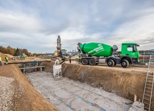 Powercrete für Erdkabeltrasse
