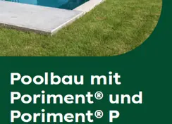 Thumbnail Flyer Poolbau mit Poriment